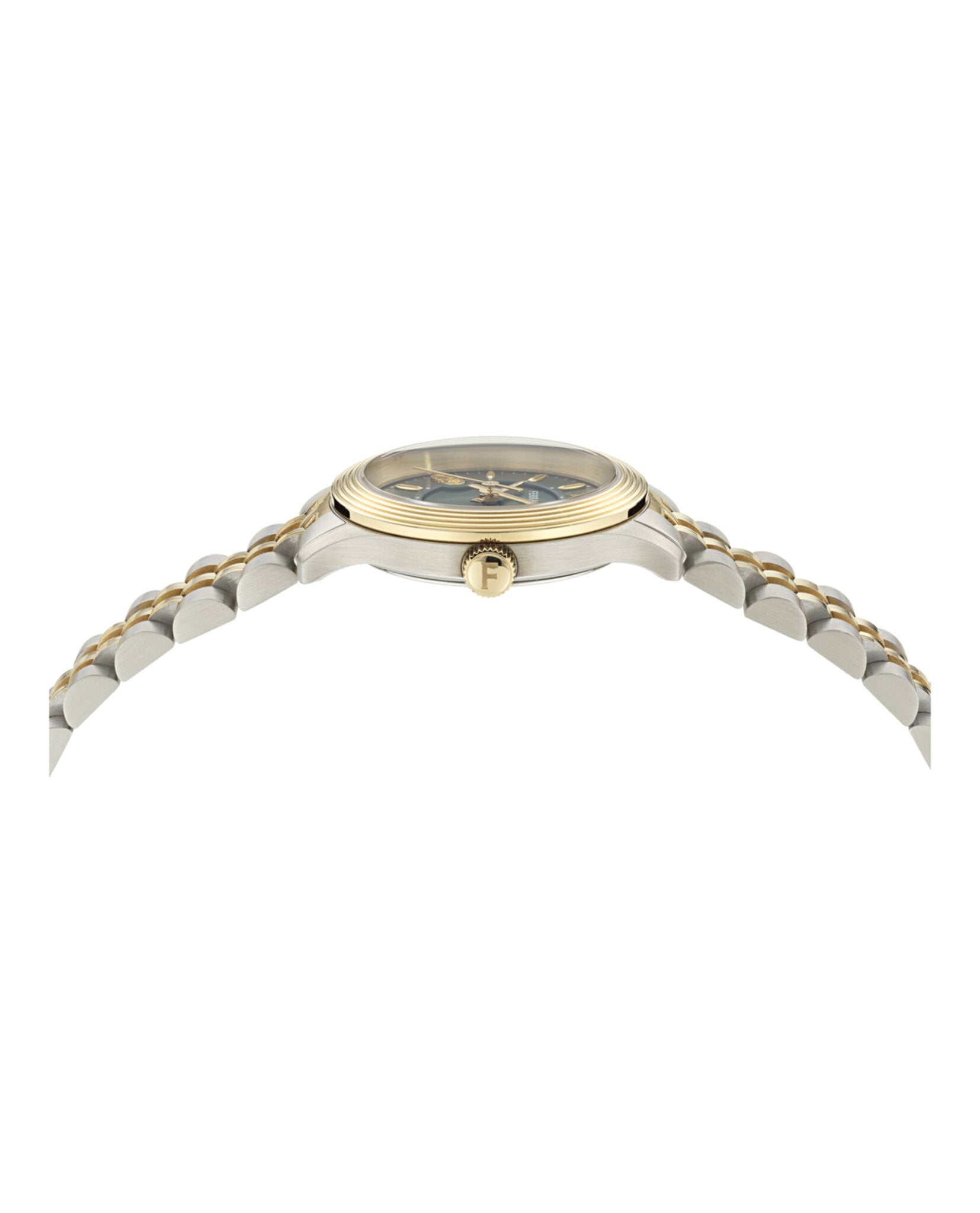 Ferragamo Ferragamo Womens  Two Tone 28mm Bracelet Fashion Watch
