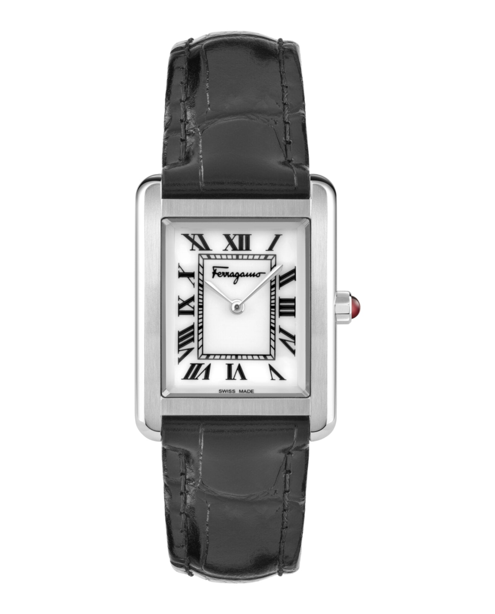 Ferragamo Ferragamo Womens  Stainless Steel 24mm Strap Fashion Watch