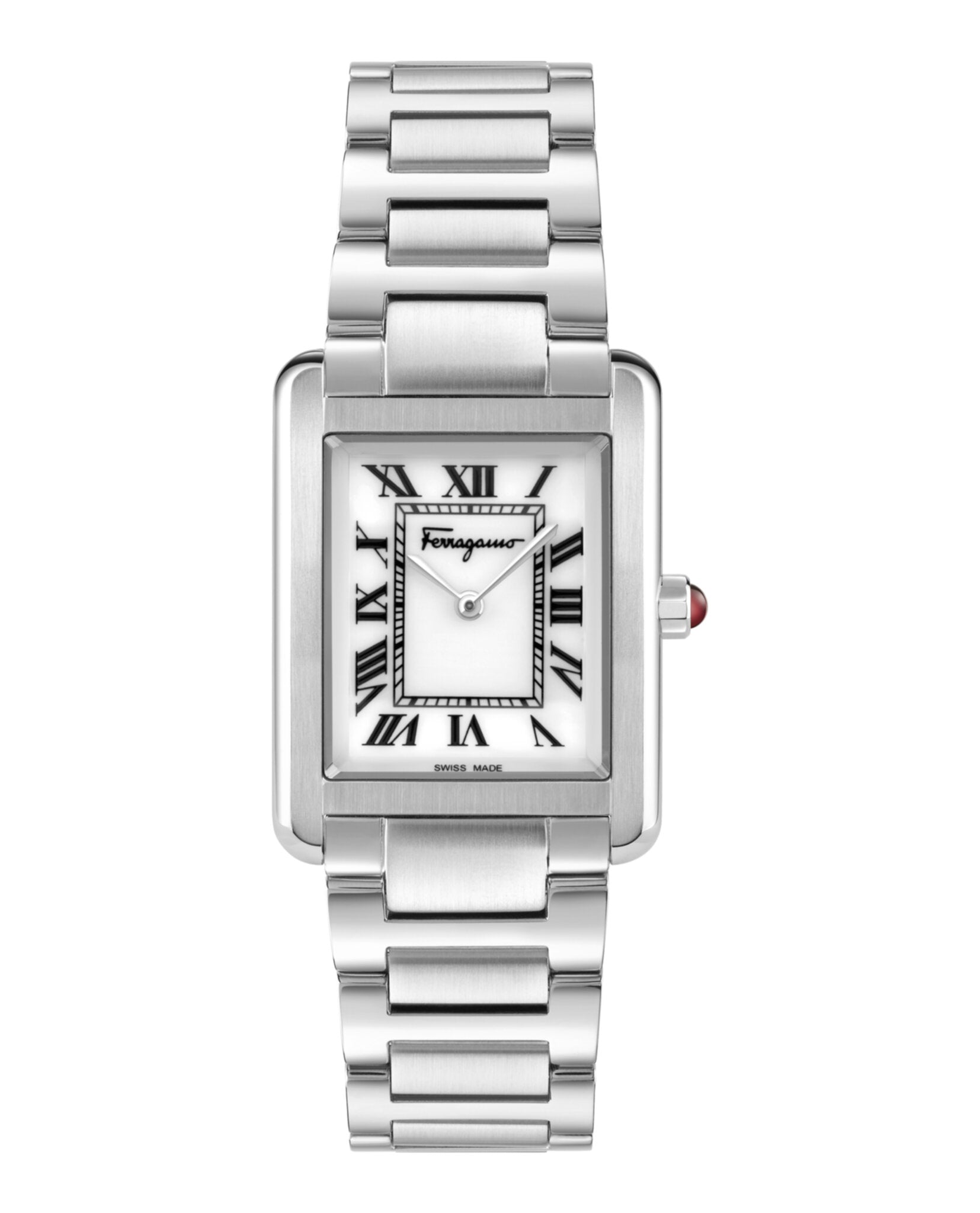 Ferragamo Ferragamo Womens  Stainless Steel 24mm Bracelet Fashion Watch
