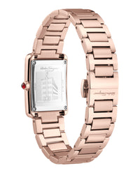 Ferragamo Ferragamo Womens  Rosegold 24mm Bracelet Fashion Watch