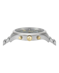 Ferragamo Mens Stainless Steel 42mm Bracelet Fashion Watch
