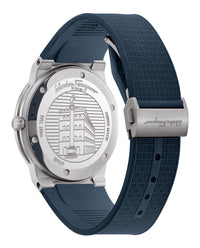 Ferragamo Mens Ferragamo Sapphire 41mm Strap Fashion Watch
