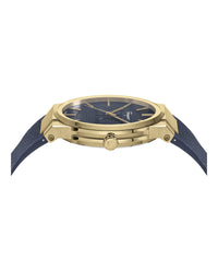 Ferragamo Mens Ferragamo Sapphire 41mm Strap Fashion Watch