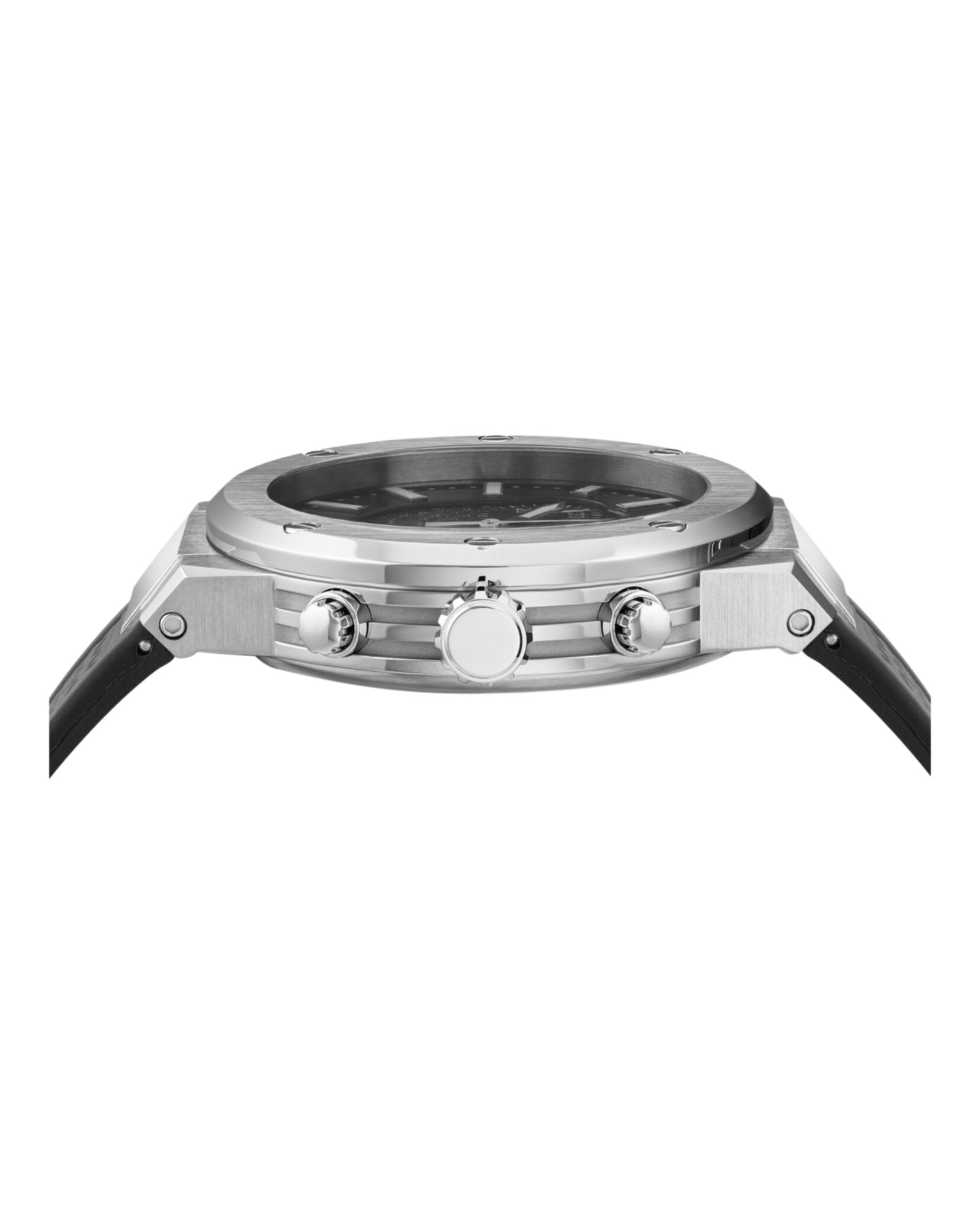 Ferragamo Mens F-80 44mm Strap Fashion Watch