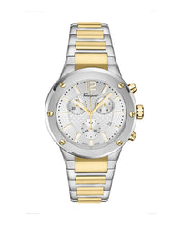 Ferragamo Mens F-80 44mm Strap Fashion Watch