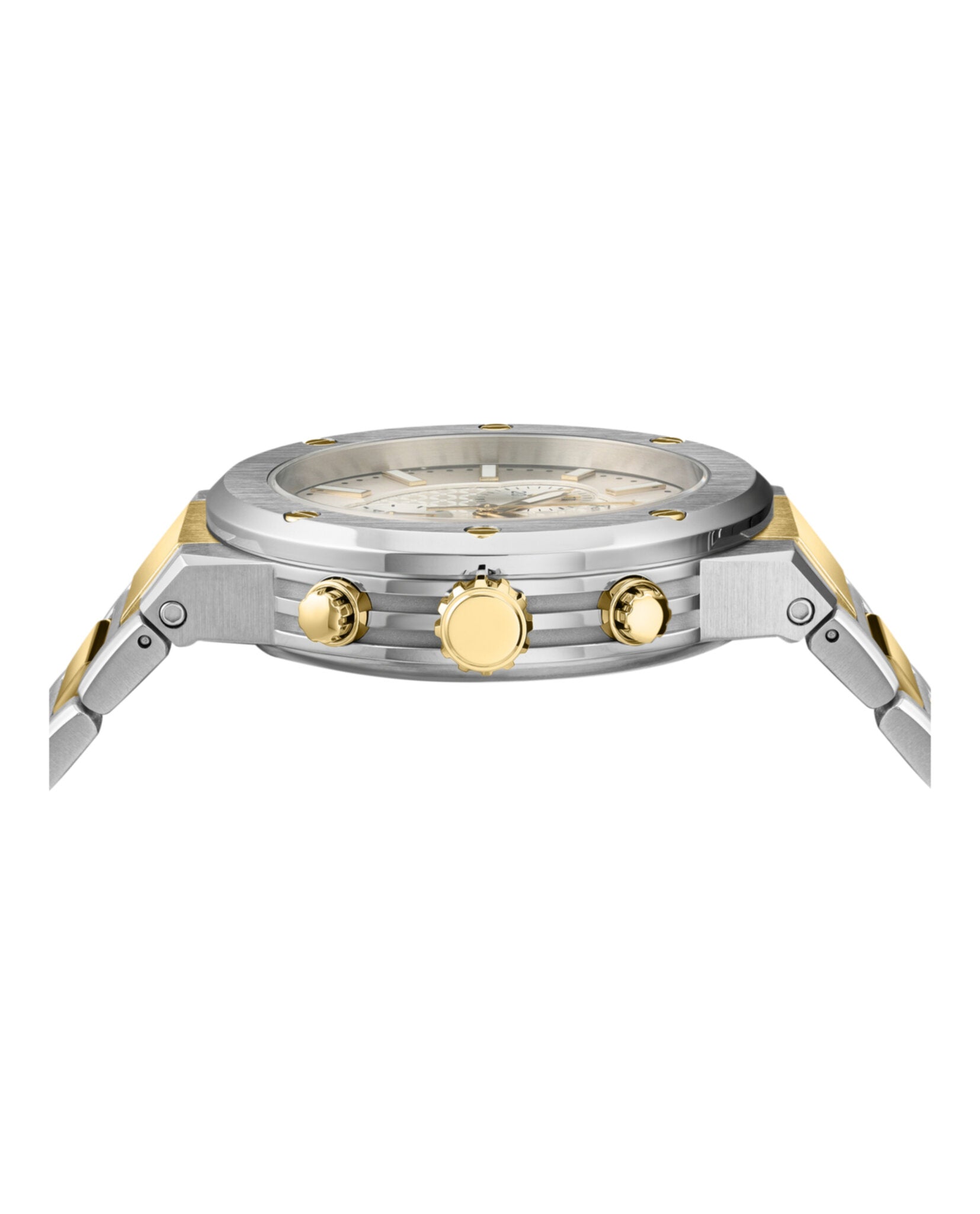 Ferragamo Mens F-80 44mm Strap Fashion Watch