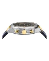 Ferragamo Mens F-80 44mm Strap Fashion Watch