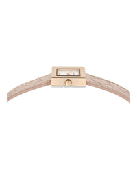 Ferragamo Womens Rose Gold 20mm Strap Fashion Watch