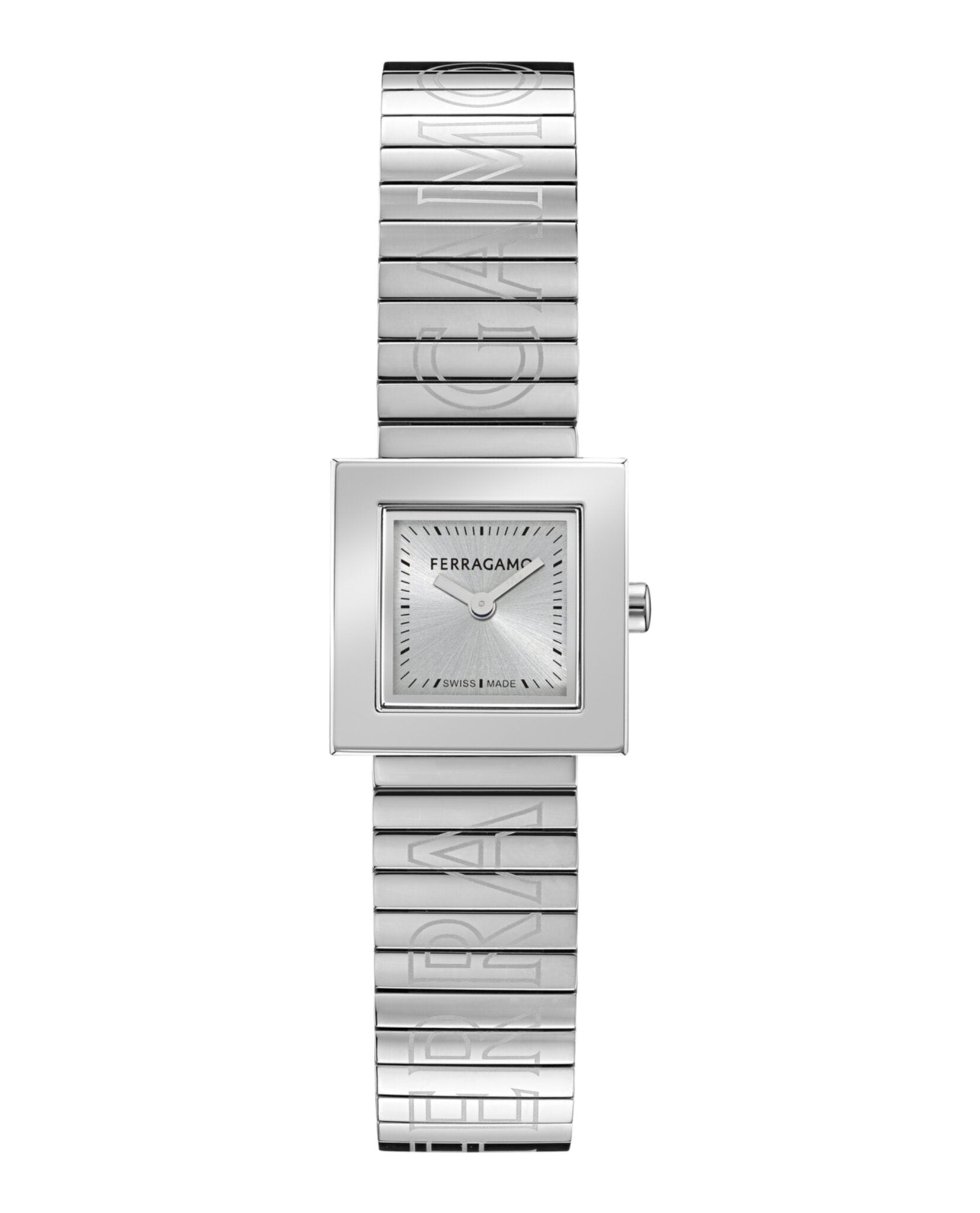 Ferragamo Womens Stainless Steel 20mm Bracelet Fashion Watch