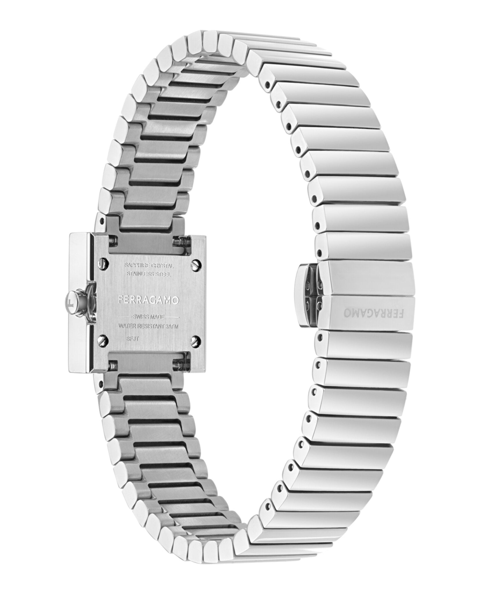 Ferragamo Womens Stainless Steel 20mm Bracelet Fashion Watch