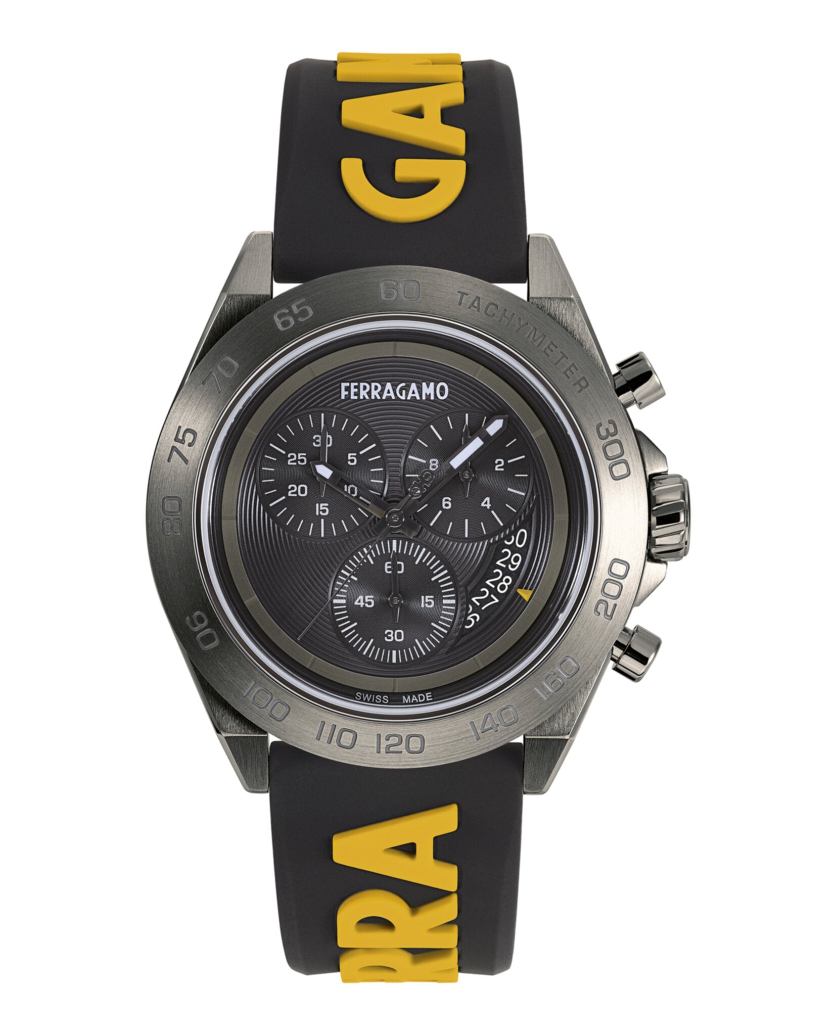 Ferragamo Mens Ferragamo Urban Chrono 43mm Strap Fashion Watch