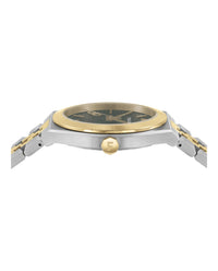 Ferragamo Ferragamo Mens  Two Tone 40mm Bracelet Fashion Watch