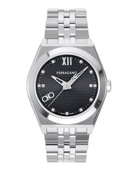 Ferragamo Ferragamo Mens  Stainless Steel 40mm Bracelet Fashion Watch