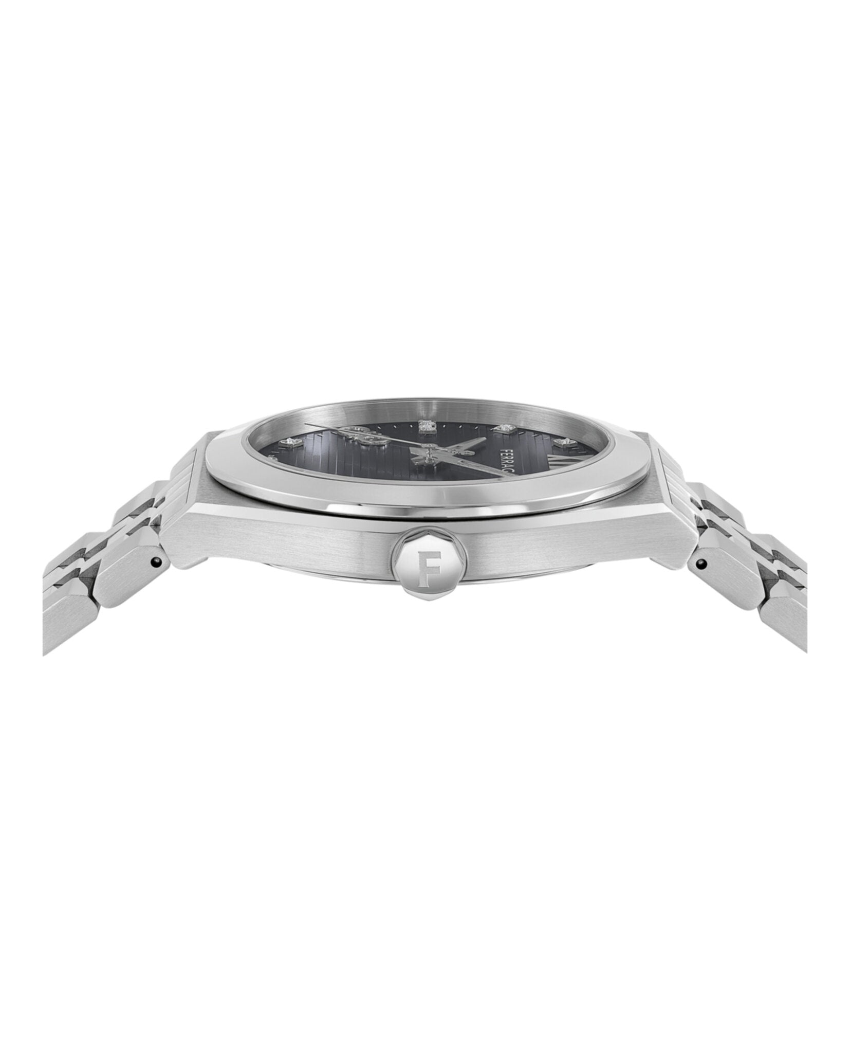 Ferragamo Ferragamo Mens  Stainless Steel 40mm Bracelet Fashion Watch