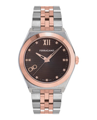 Ferragamo Mens Vega 40mm Bracelet Fashion Watch