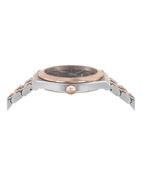 Ferragamo Womens Two Tone 28mm Bracelet Fashion Watch