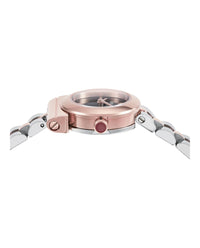 Ferragamo Womens Two Tone 22.5mm Bracelet Fashion Watch
