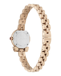 Ferragamo Womens Rose Gold 22.5mm Bracelet Fashion Watch