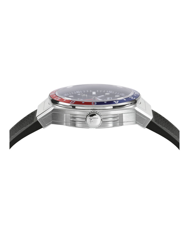 Ferragamo Mens Ferragamo SLX Stainless Steel 43mm Strap Fashion Watch