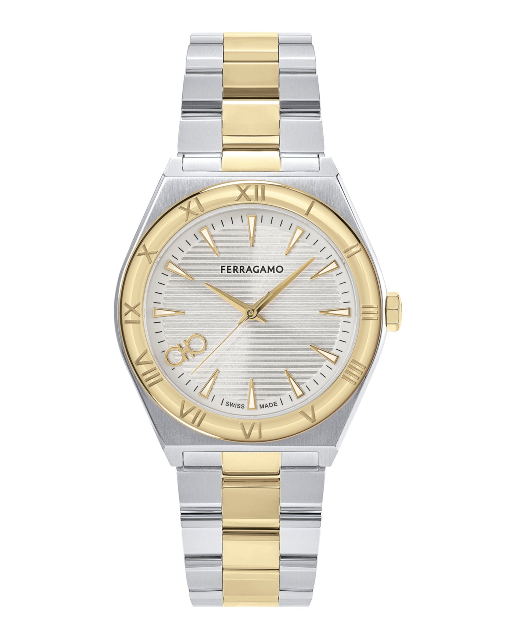 Ferragamo Mens Vega 42mm Strap Fashion Watch