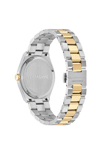 Ferragamo Mens Vega 42mm Strap Fashion Watch