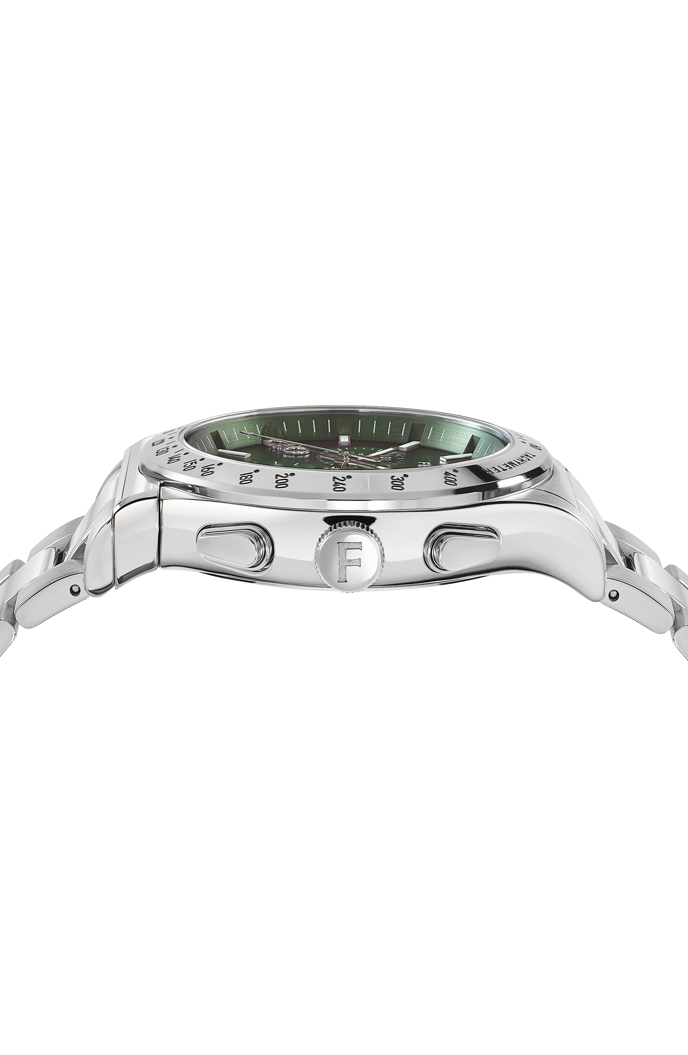 Ferragamo Ferragamo Mens  Stainless Steel 42mm Bracelet Fashion Watch