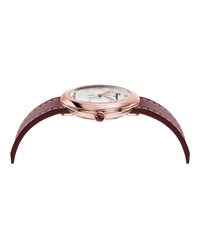 Ferragamo Womens Ferragamo Chic Rose Gold 32mm Strap Fashion Watch