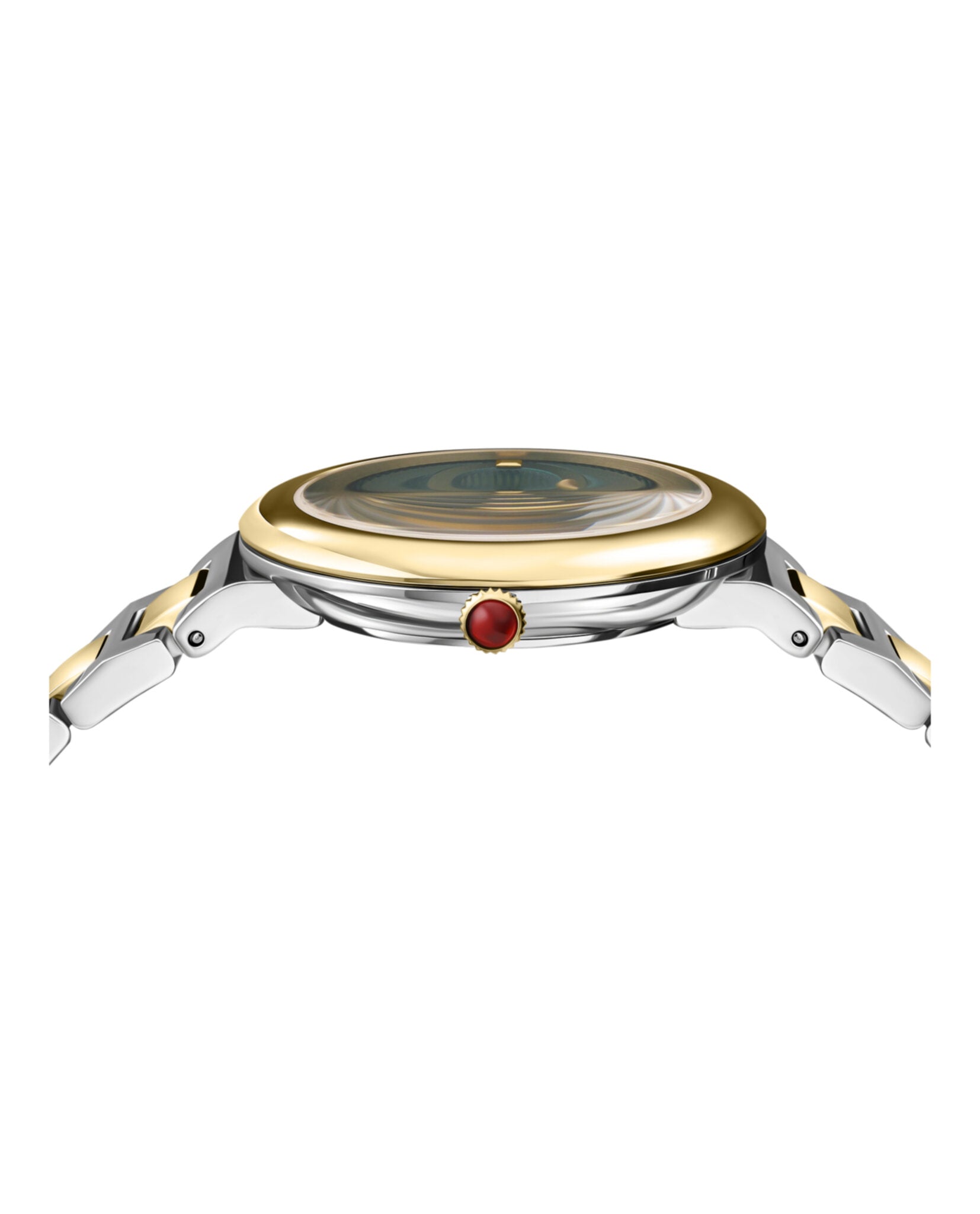Ferragamo Womens Two Tone 32mm Bracelet Fashion Watch