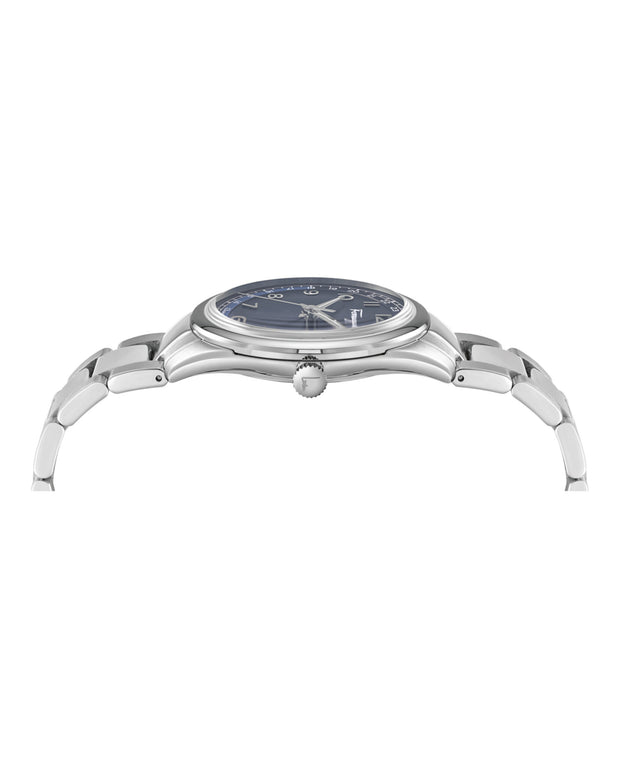 Ferragamo Mens Ferragamo Timeless Stainless Steel 40mm Bracelet Fashion Watch