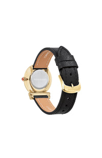 Ferragamo Womens Gancini Gold 28mm Strap Fashion Watch