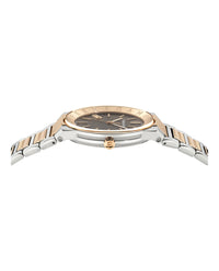 Ferragamo Ferragamo Mens  Two Tone 41mm Bracelet Fashion Watch