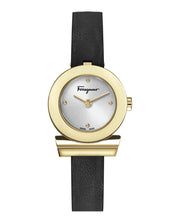 Ferragamo Womens Gancino Gold 27mm Strap Fashion Watch