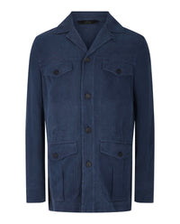 Brioni Mens Ultralight Silk Sahara Jacket