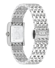 Ferragamo Womens Ferragamo Lace Stainless Steel 25mm Bracelet Fashion Watch