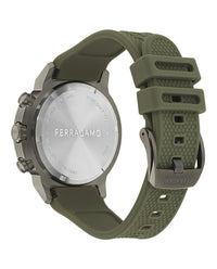Ferragamo Mens Gun 44mm Strap Fashion Watch