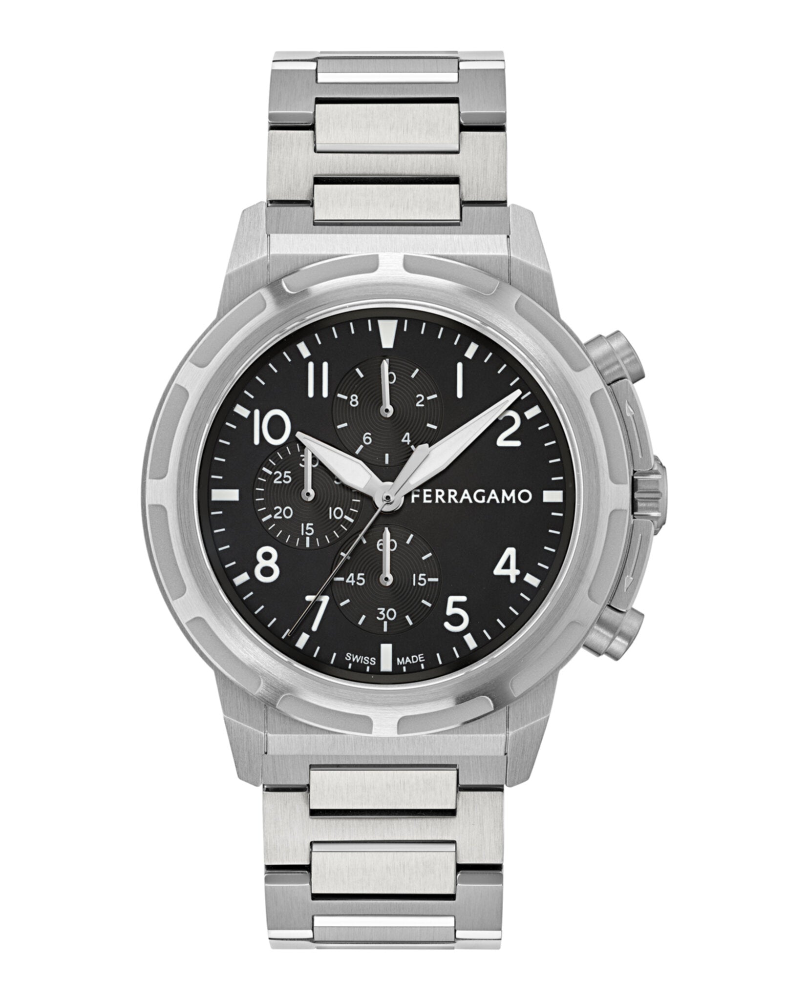 Ferragamo Ferragamo Mens   44mm Strap Fashion Watch