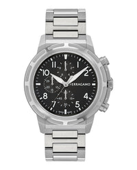Ferragamo Ferragamo Mens   44mm Strap Fashion Watch
