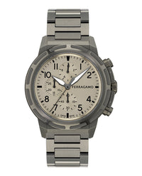 Ferragamo Ferragamo Mens  Gun 44mm Bracelet Fashion Watch