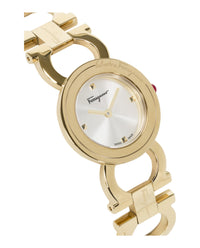 Ferragamo Ferragamo Womens  Gold 25mm Bracelet Fashion Watch