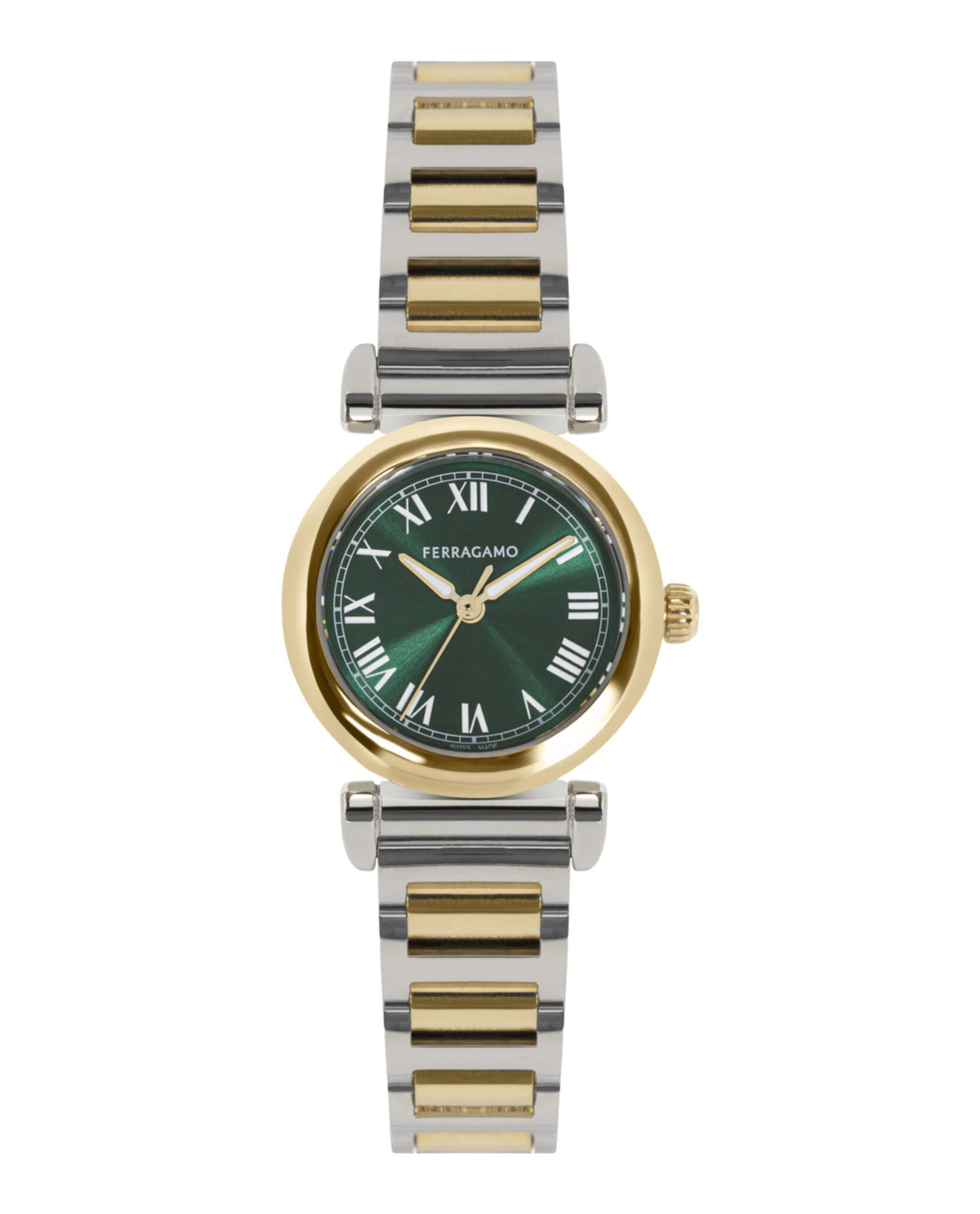 Ferragamo Ferragamo Womens  TT IPYG/SS 28mm Bracelet Fashion Watch