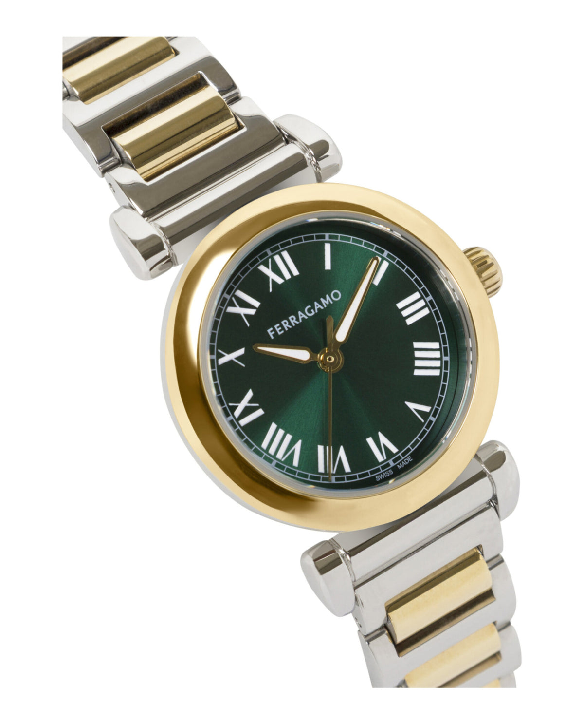 Ferragamo Ferragamo Womens  TT IPYG/SS 28mm Bracelet Fashion Watch