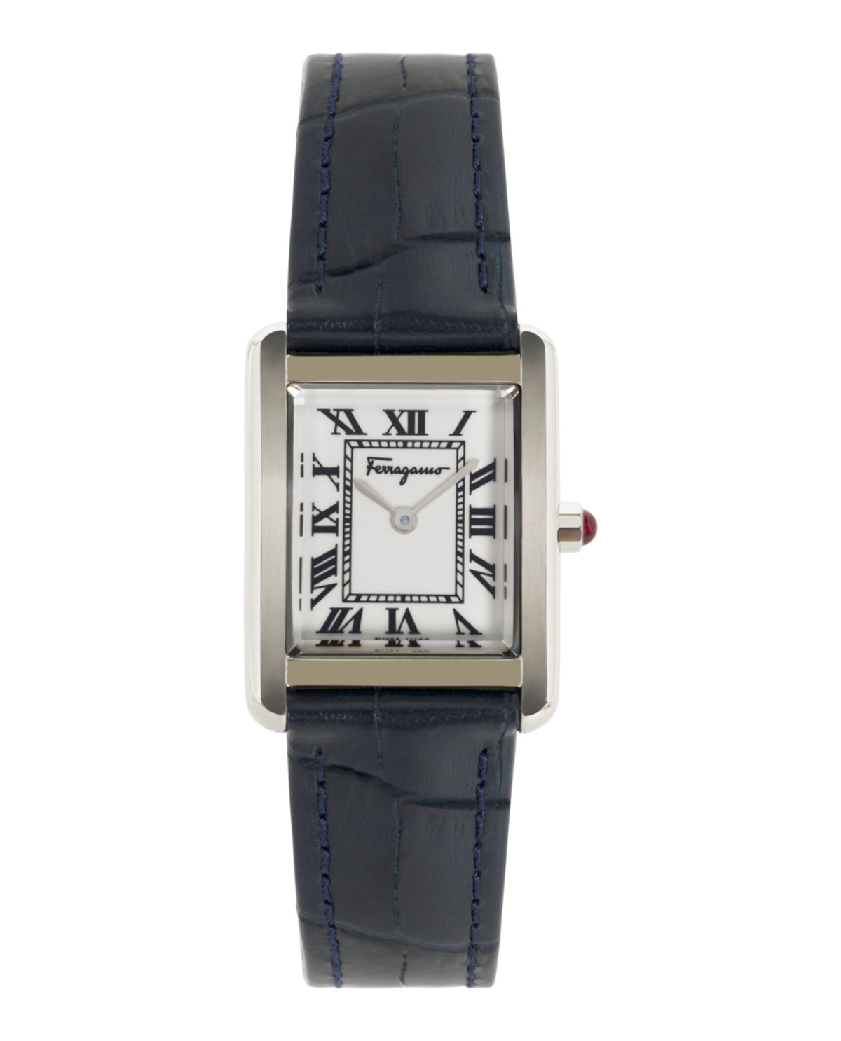 Ferragamo Womens Stainless Steel 32mm Strap Fashion Watch