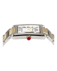 Ferragamo Ferragamo Womens  Two Tone 24mm Bracelet Fashion Watch