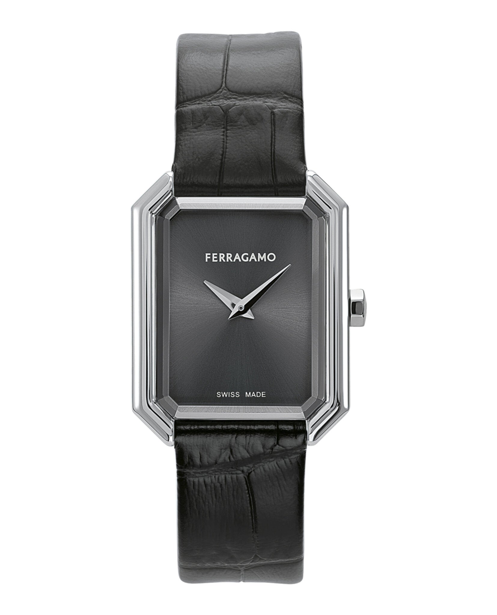 Ferragamo Womens Stainless Steel 26.5mm Strap Fashion Watch