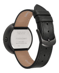 Ferragamo Womens Black 35mm Strap Fashion Watch