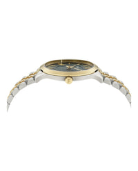 Ferragamo Ferragamo Mens  Two Tone 40mm Bracelet Fashion Watch