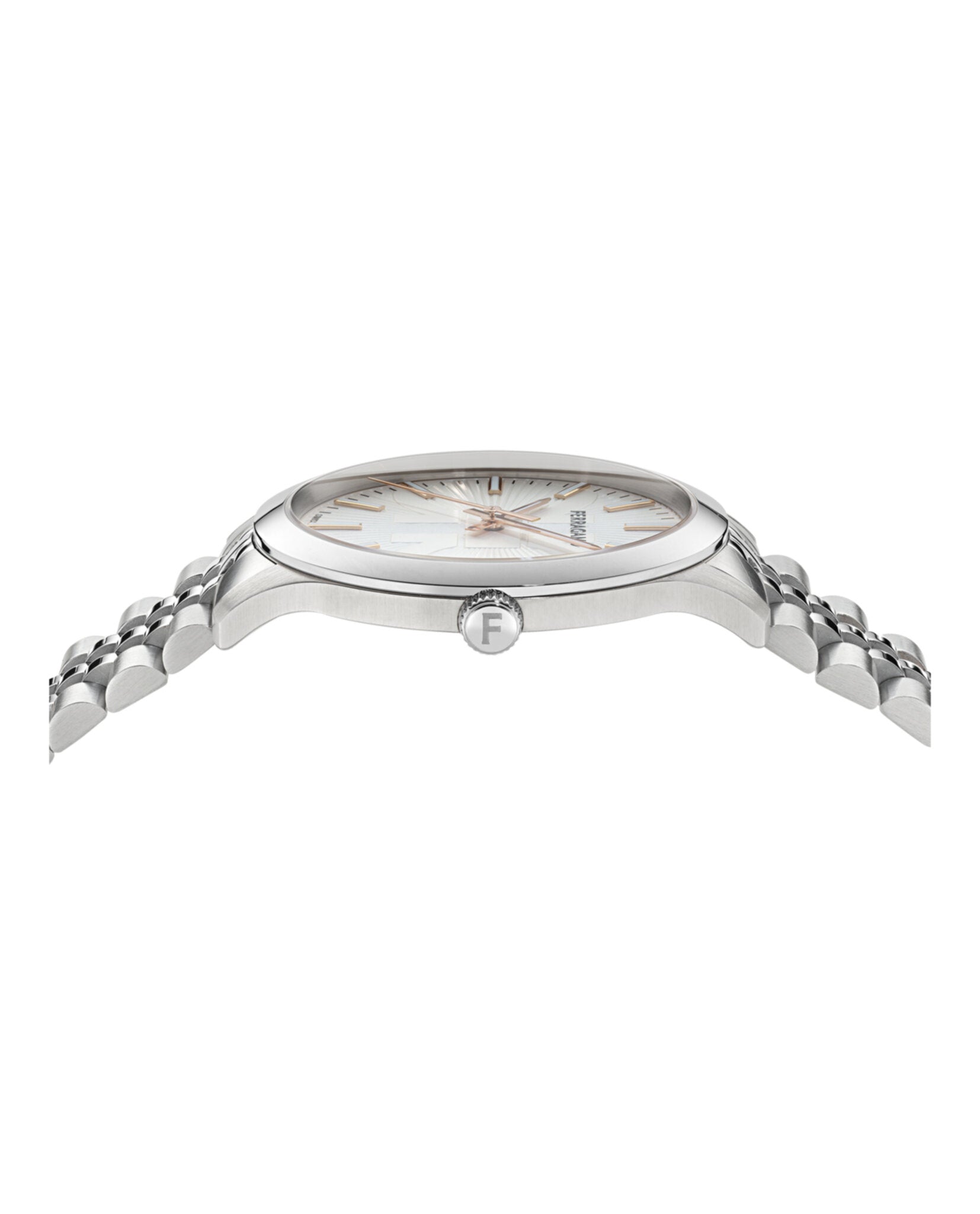 Ferragamo Ferragamo Mens  Stainless Steel 40mm Bracelet Fashion Watch