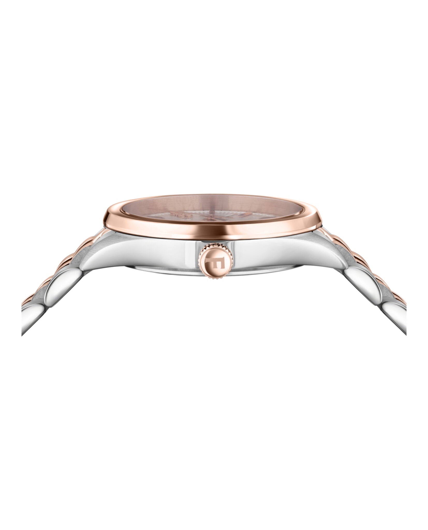 Ferragamo Ferragamo Womens  Two Tone 38mm Bracelet Fashion Watch