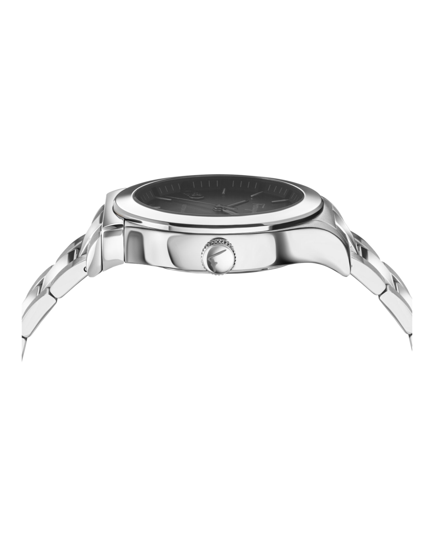 Ferragamo Mens 42mm Bracelet Fashion Watch