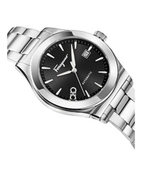 Ferragamo Mens 42mm Bracelet Fashion Watch